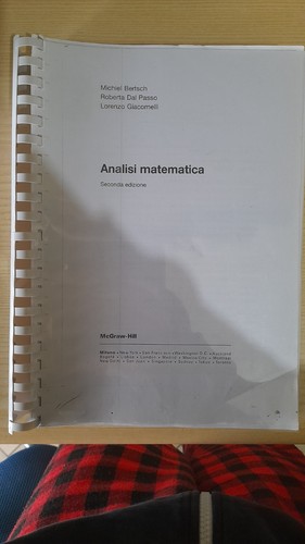 Analisi matematica bertsch - analisi,