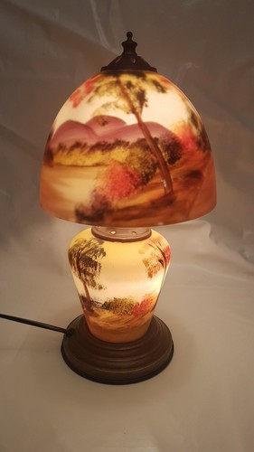Vintage table lamp galle - vintage,