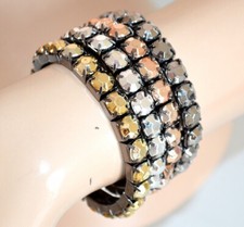 Bracciale donna 4 pezzi grigio