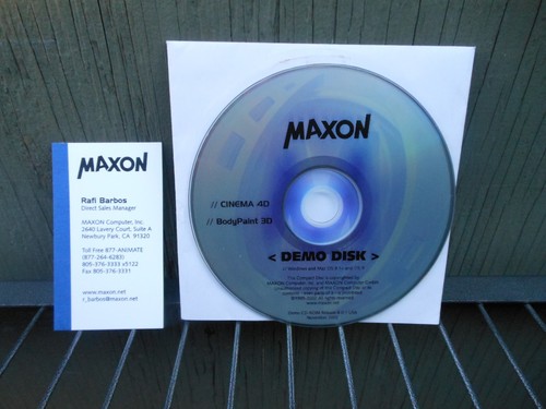 Maxon cinema studio - maxon, 4d