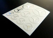 SET 9 ADESIVI MERCEDES STELLA