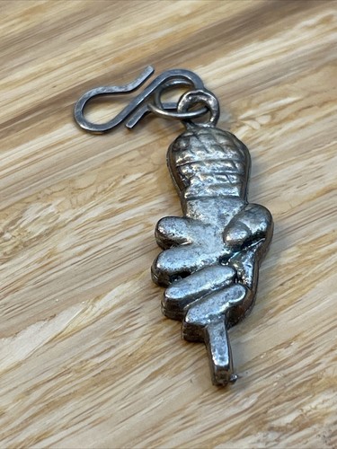 Mano tono argento vintage con