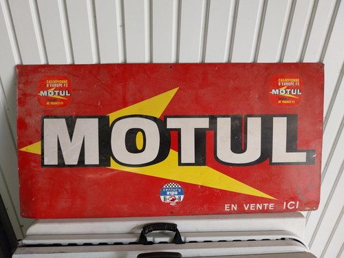 Grande tole publicitaire - tole,