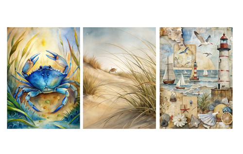 Set stampe artistiche - set,