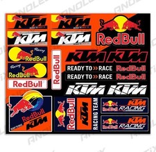 Adesivi Casco Bici Red Bull
