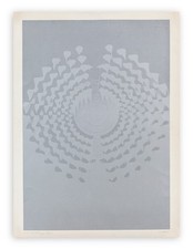 Enrico Castellani Serigrafia