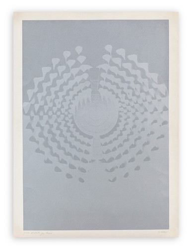 Enrico castellani serigrafia - enrico,