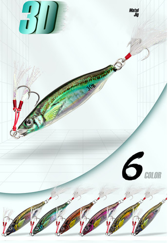 Pezzi esca jigging - pezzi, in
