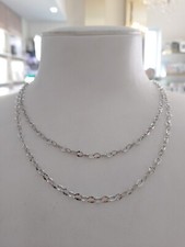 COLLANA Donna ORO BIANCO 18