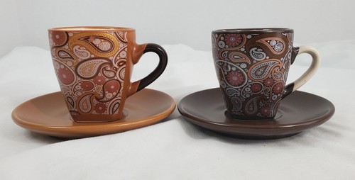 Set piattini tazze espresso - tazze,