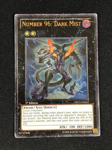 Yugioh numero orchi nebbia - 96,
