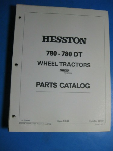 Fiat trattori hesston 780 - fiat,