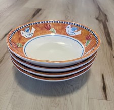 Set of 4 New VIETRI Melamine
