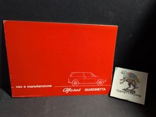 Libretto uso e manutenzione Alfasud Giardinetta 1976 Italiano originale raro
