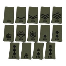 Paio Di Epaulettes RHA Rank