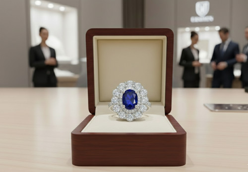 Anello taglio ovale - anello, ct