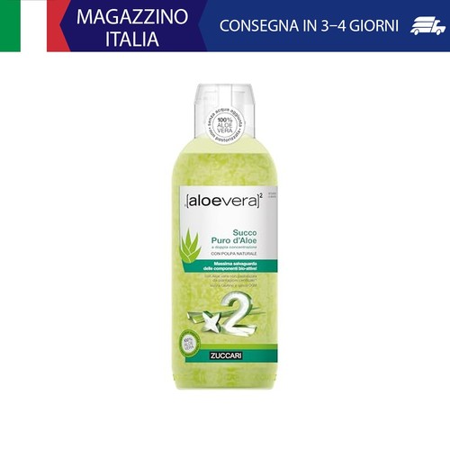 Zuccari aloevera succo puro - aloevera²,