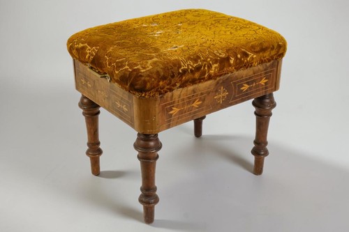 Antico sgabello pianoforte - antico,