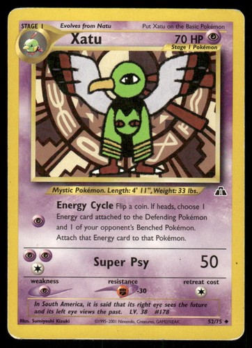 Pokemon tcg xatu - pokemon,