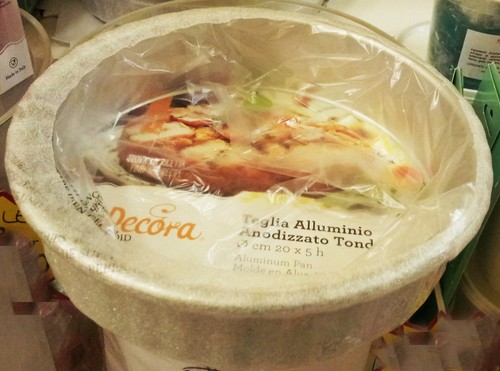 Teglia alluminio anodizzato - in,
