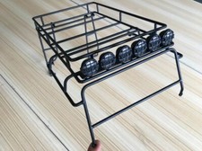 1:10 RC Camion METALLO ROLL CAGE PORTAPACCHI per RC4WD Land Rover Defender D90 Cage