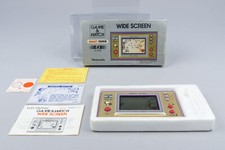 Nintendo Game & Watch *Snoopy Tennis* 1982 CIB confezione originale istruzioni Wide Screen SP-30 1