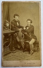 orig. CDV foto fotografia uomo