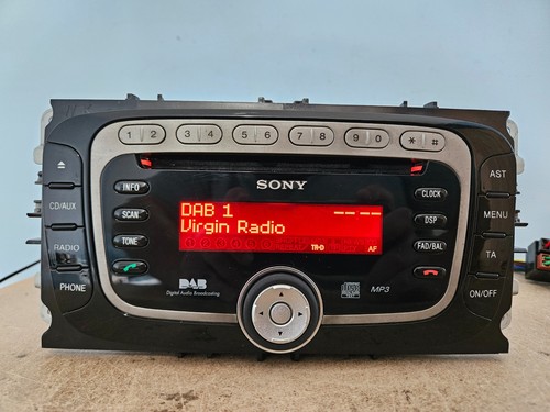 Ford sony dab autoradio stereo - ford,