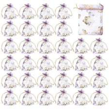  100 Pcs Sacchetti in Organza Piccoli Per Gioielli Di Le Borse Del Bomboniera