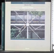 RENZO PIANO. PROGETTI E