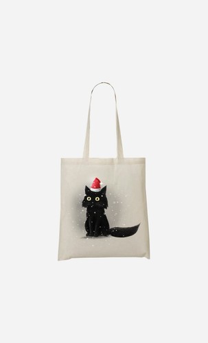 Borsa tote gatto - di, natale