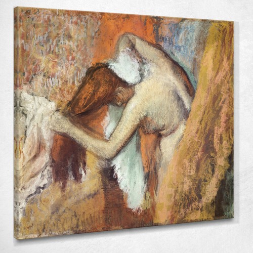 Donna nuda nella - nella, sua