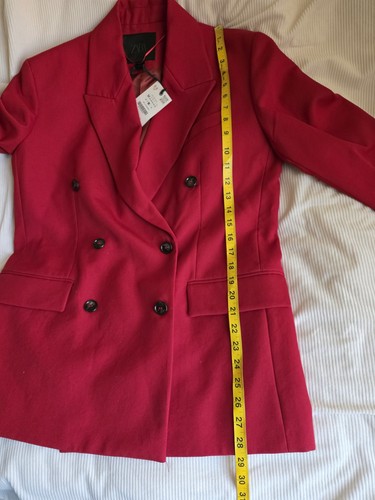 Zara double breasted blazer - double-breasted, zw
