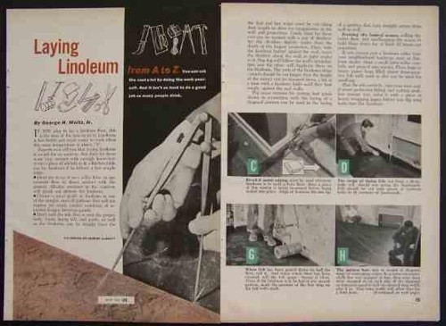 How lay linoleum - how-to,
