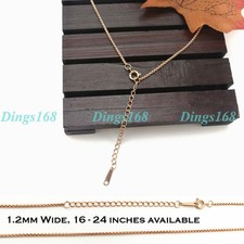 Collana catena maglia scatola