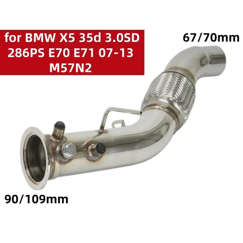 Scarico acciaio inox per - , bmw