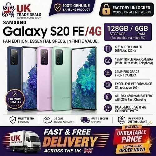 Smartphone samsung s20 128 - smartphone, fe