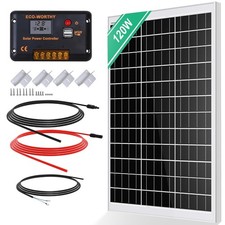 Solar Panel Kit 120W 12V Mono