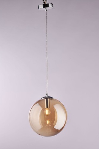 Lampadario vetro sfere - vetro,
