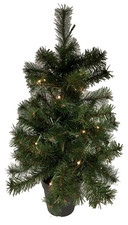 Pianta artificiale in vaso