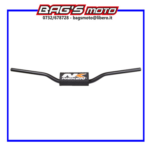 Manubrio neken nero 28mm - manubrio,