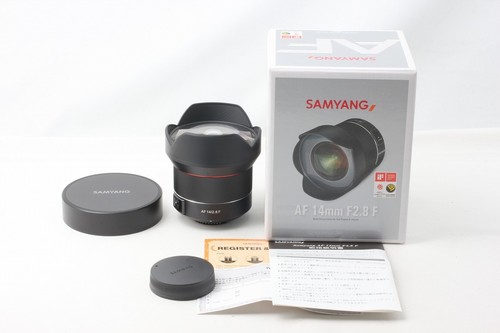 Samyang 14mm 8 come - f2.8,