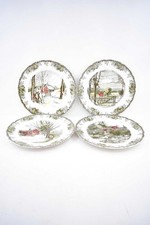 4 Piatti In Ceramica The
