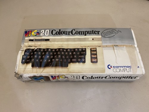 Commodore vic boxed vintage - commodore, vic-20