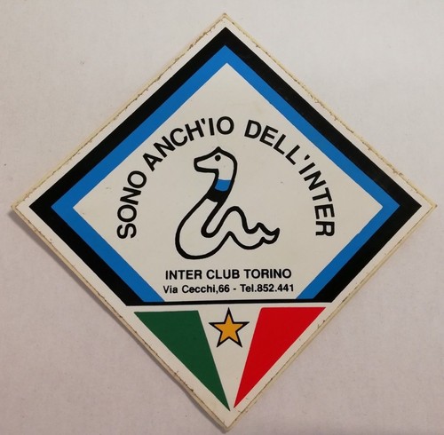 F160 adesivo inter - inter, torino