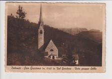 CARTOLINA SAN GIACOMO IN VAL GARDENA BOLZANO VG  1937