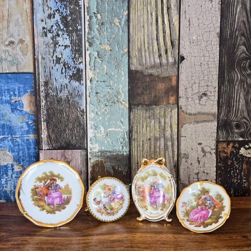 4pc vintage limoges france - limoges,