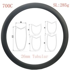 Cerchio carbonio bici strada