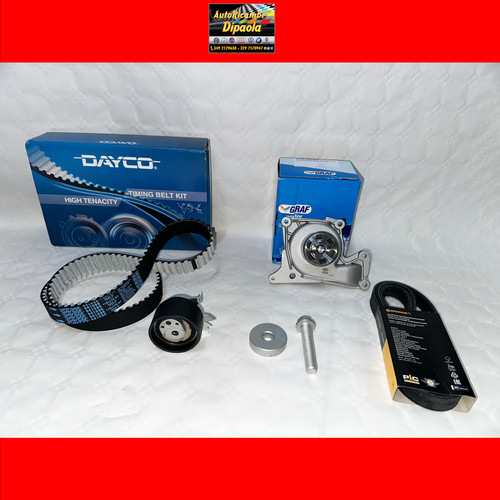 Kit distribuzione pompa acqua - kit,