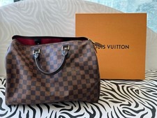 Borsa Louis Vuitton Speedy 35 Damier Ebene GENNAIO 2017 COME NUOVA ORIGINALE